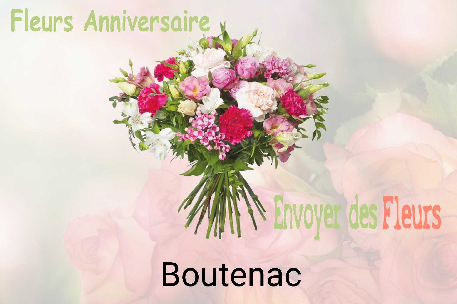 Bouquet de fleurs d’anniversaire livré à Boutenac